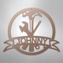 Custom Metal Wall Art - Personalized Tool Sign