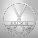 Custom Metal Wall Art - Personalized Golf Club Monogram Sign