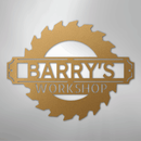 Custom Metal Wall Art - Personalized Workshop Name Sign