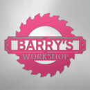 Custom Metal Wall Art - Personalized Workshop Name Sign
