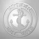 Custom Metal Wall Art - Anchor Family Name Monogram Sign