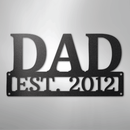 Custom Metal Wall Art - Personalized Dad's Workshop Plaque