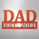 Custom Metal Wall Art - Personalized Dad's Workshop Plaque
