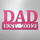 Custom Metal Wall Art - Personalized Dad's Workshop Plaque