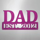 Custom Metal Wall Art - Personalized Dad's Workshop Plaque