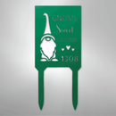 Custom Metal Yard Sign - Personalized Easter Gnome Stake