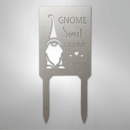 Custom Metal Yard Sign - Personalized Easter Gnome Stake