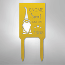 Custom Metal Yard Sign - Personalized Easter Gnome Stake