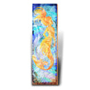 Golden Mermaid | Wall Art Print on Real Wood