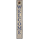 Welcome Gasparilla Tampa Pirate Tan | Wall Art Print on Real Wood