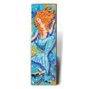 Under the Sea - Red Hair Mermaid | Wall Art Print on Real Wood