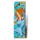 Under the Sea - Brunette Mermaid | Wall Art Print on Real Wood