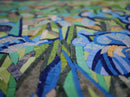 Mosaic Artwork Reproduction - Irises