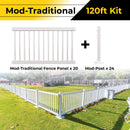Mod-Traditional Fence | 120ft Kit