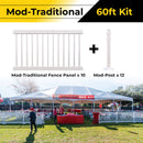 Mod-Traditional Fence | 60ft Kit