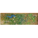 Georgtown Map Home Decor Art Print on Real Wood