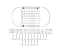 Modern Ceiling Mounted Stainless Steel Oval Hanging Pot Rack