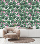 Flamingo Pattern Wallpaper