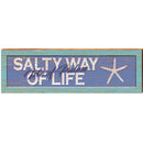 Salty Way of Life Isle of Palms Starfish | Wall Art Print on Real Wood