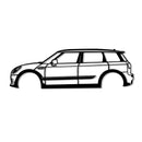 Cooper Clubman JCW Metal Car Wall Art - NC0909
