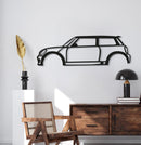 Cooper S Metal Car Wall Art - MT0913