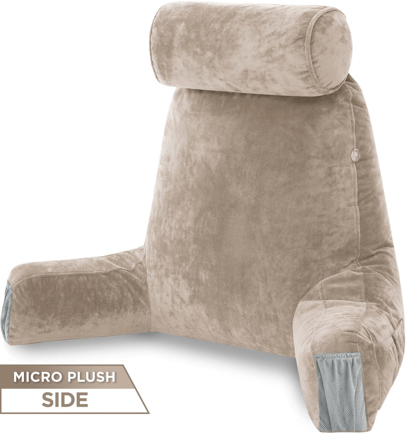 Medium Husband Pillow Aspen Edition Backrest Pillow with Memory Foam