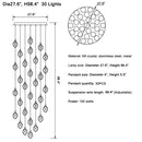 Luxury Diamond Crystal Chandelier