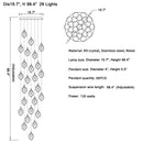 Luxury Diamond Crystal Chandelier