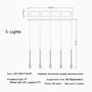 Castagniers | Staircase Gold Crystal Chandelier