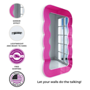 Pop Wave Mirror