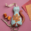 Folk Cat from Felt Craft Kit MKFCT1F