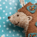 Folk Hedgehog from Felt Craft Kit MKFHD1F