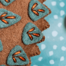 Folk Hedgehog from Felt Craft Kit MKFHD1F
