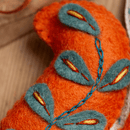 Folk Squirrel from Felt Craft Kit MKFSR1F