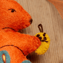 Folk Squirrel from Felt Craft Kit MKFSR1F