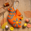 Folk Squirrel from Felt Craft Kit MKFSR1F