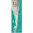 Kure Beach, North Carolina Map | Wall Art Print on Real Wood