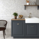 Avalanche Honed 2x2 Marble Mosaic