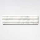 Calacatta Renaissance Honed Marble Fluted Accent Tiles