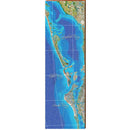 Longboat Key, Lido Key, Siesta Key Map | Wall Art Print on Real Wood