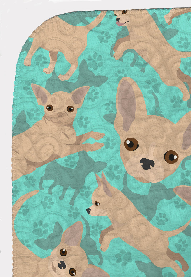 Chihuahua Quilted Blanket 50x60