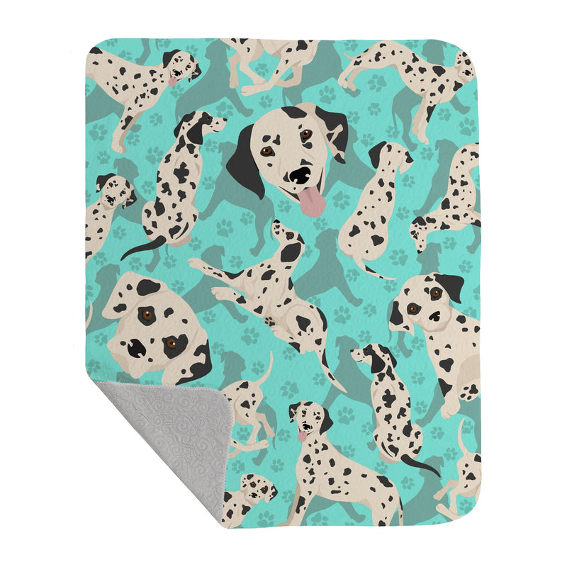 Dalmatian Quilted Blanket 50x60