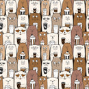 White and Brown Cats Wallpaper