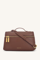 Mira & Moss Classic Tale Crossbody Bag - Chestnut