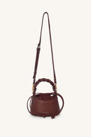 Mira & Moss Mocha Knot Bucket Bag - Cocoa Umber