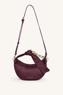 Mira & Moss Valentina Chain Shoulder Bag - Garnet
