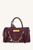 Mira & Moss Celeste Charm Chain - Plum Brown