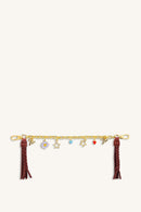 Mira & Moss Celeste Charm Chain - Brown