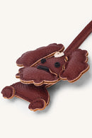 Mira & Moss Little Pup Bag Charm - Cocoa