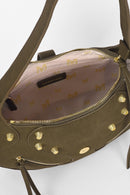 Mira & Moss Ravenne Studded Shoulder Bag - Moss
